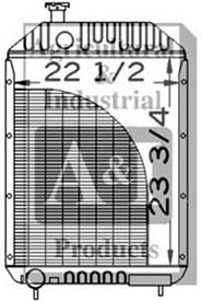 UCA20007    Radiator---Replaces A62852, A66330, A60318, A64483 