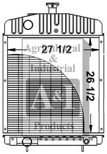 UCA20009    Radiator---Replaces A184365, A147140 