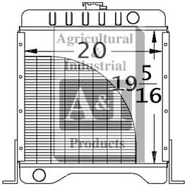 UCA20221  Radiator---Replaces A190749 