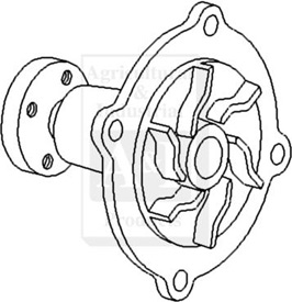 UCA20465    Water Pump---Replaces 199352A1, A155180, A157145, A152153, A62974  