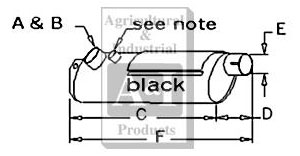 UCA30815     Vertical Oval Muffler---Replaces A147100, CA-23