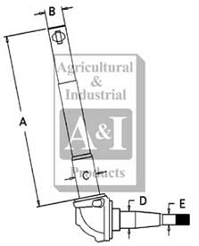 UF01410    Right Spindle---Replaces C5NN3105T