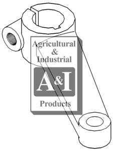 UF01625        Spindle Steering Arm--Left---Replaces E3NN3131AA