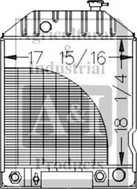 UF20024   Radiator---Replaces E0NN8005GC15M