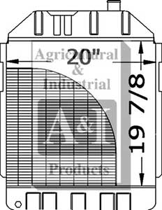 UF20145   Radiator---Replaces D6NN8005D