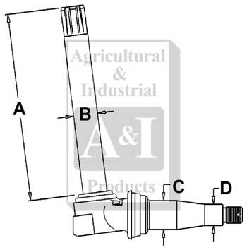 UJD00272    Spindle---Replaces AL38381