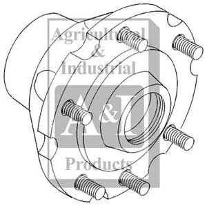 UM00847    Wheel Hub---Replaces 898346M93 