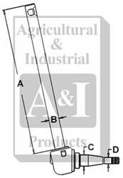 UM00834    Spindle-Left or Right---Replaces 508548M92