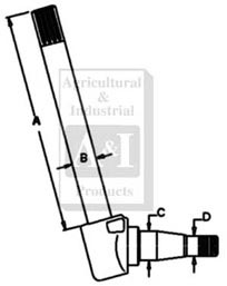 UM00860    Spindle-Left---Replaces 1675754M91 