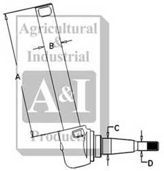 UM01060    Spindle-Left---Replaces 897231M94 