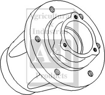 UM00906    Wheel Hub---Replaces 519257M92