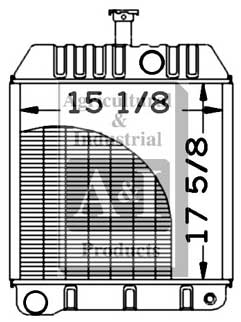 UM20037     Radiator--Replaces 579010M92