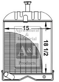 UM20060    Radiator--Replaces 579004M91