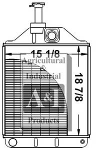 UM20077    Radiator--Replaces 1876606M4