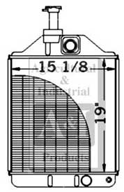 UM20095    Radiator--Replaces  531980M94