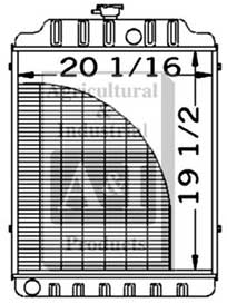 UM20115    Radiator--Replaces  1695721M2