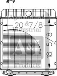 UM20145    Radiator--Replaces 3382797M91, 3582207M91