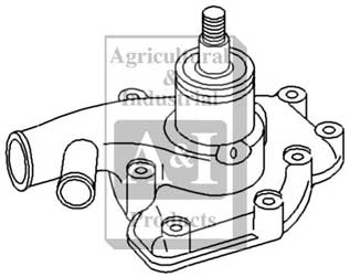 UM20370    New Water Pump--Replace 3637466M91