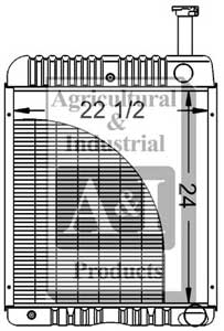 UT1377        Radiator---Replaces 104594C2