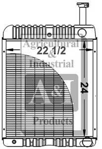 UT1380        Radiator---Replaces 121725C1, 121723C1, 533586R2, 71610C1