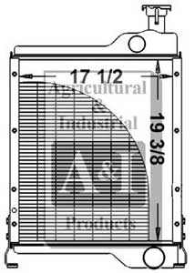 UT1400        Radiator---Replaces 84673C6, 84673C3, 83673C4, 84673C5  