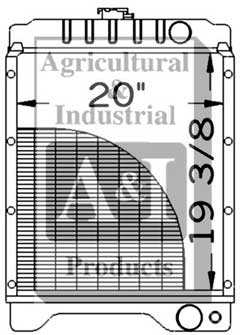 UT1410        Radiator---Replaces 104753A1 