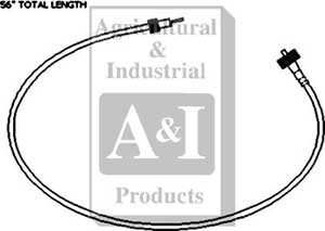 CIH503   Tachometer Cable---Replaces 1962381C1  