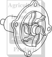 UCA20429    Water Pump---Replaces A157143, A5864, A48374 