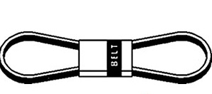 UT351379   Fan Belt---Replaces 60712D