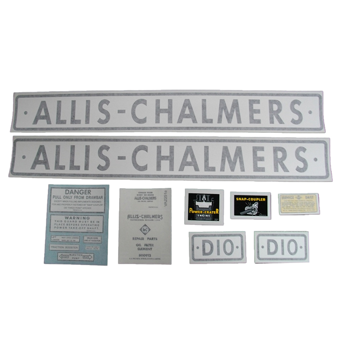 UA90910V  Complete Decal Set, D-10 - Vinyl