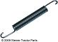 UT3020   Brake Pedal Return Spring---Replaces 350951R1     